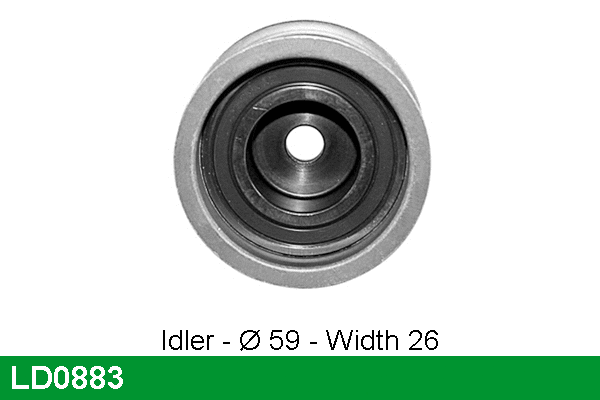 Tensioner Pulley, timing belt (LD0883)