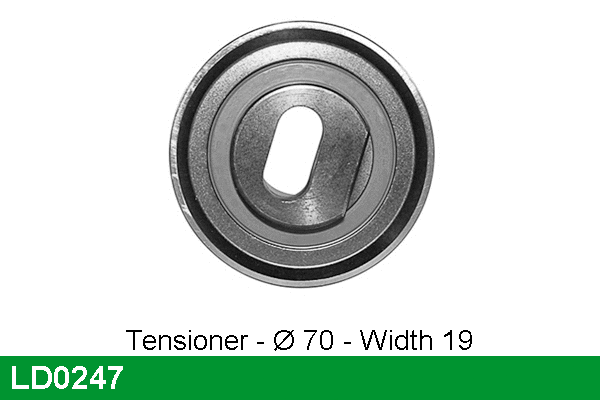 Tensioner Pulley, timing belt (LD0247)