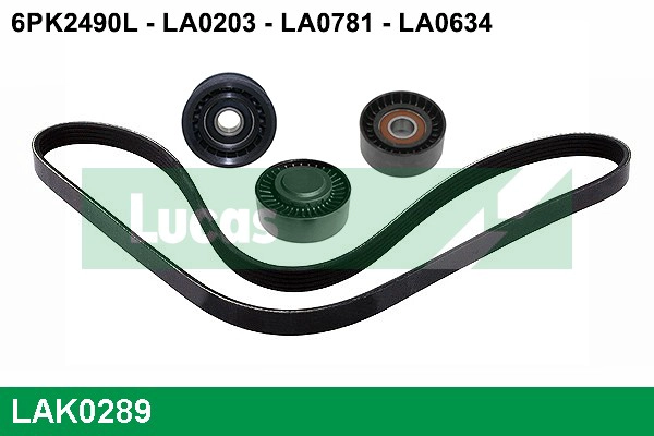 V-Ribbed Belt Set (LAK0289)