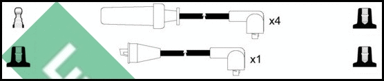 Ignition Cable Kit (LUC4382)