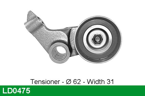 Tensioner Pulley, timing belt (LD0475)