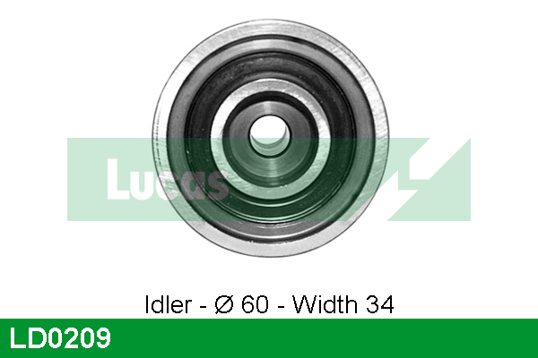 Tensioner Pulley, timing belt (LD0209)