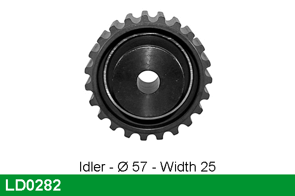 Tensioner Pulley, timing belt (LD0282)