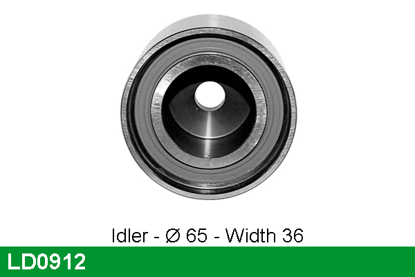 Tensioner Pulley, timing belt (LD0912)