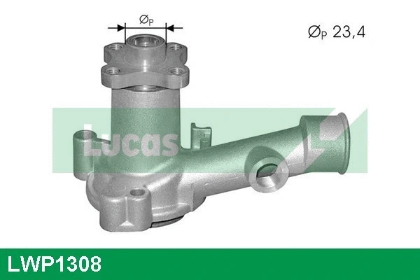 Water Pump, engine cooling (LWP1308)