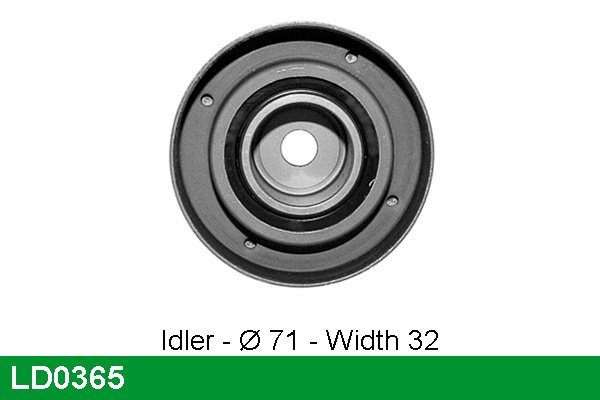 Tensioner Pulley, timing belt (LD0365)