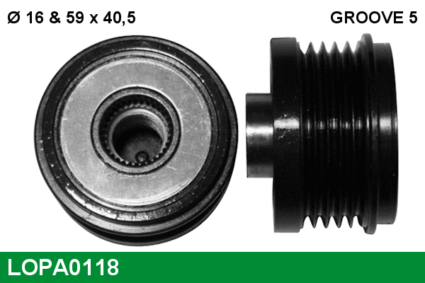 Alternator Freewheel Clutch (LOPA0118)