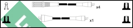 Ignition Cable Kit (LUC4414)