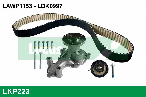 Water Pump & Timing Belt Kit (LKP223)