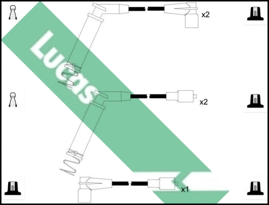 Ignition Cable Kit (LUC7356)