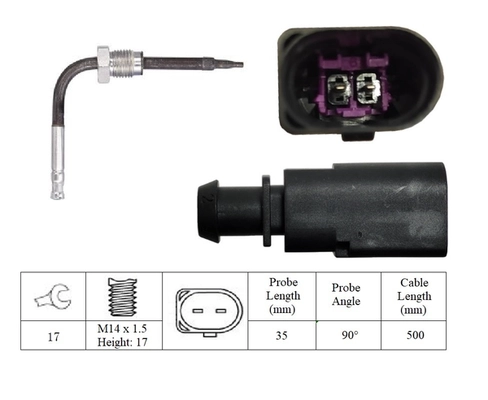 Sensor, exhaust gas temperature (LGS7275)