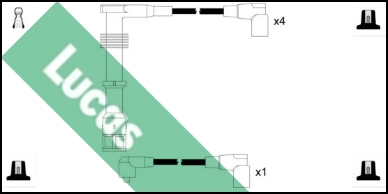 Ignition Cable Kit (LUC7364)