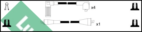 Ignition Cable Kit (LUC4403)