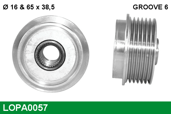 Alternator Freewheel Clutch (LOPA0057)