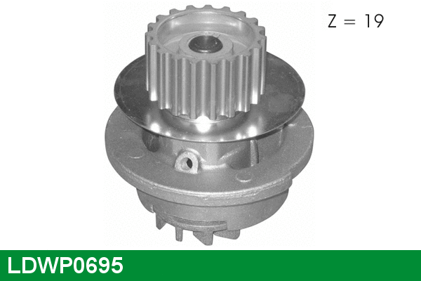 Water Pump, engine cooling (LDWP0695)