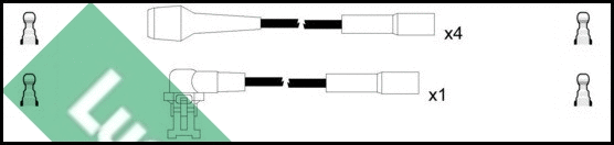 Ignition Cable Kit (LUC4476)