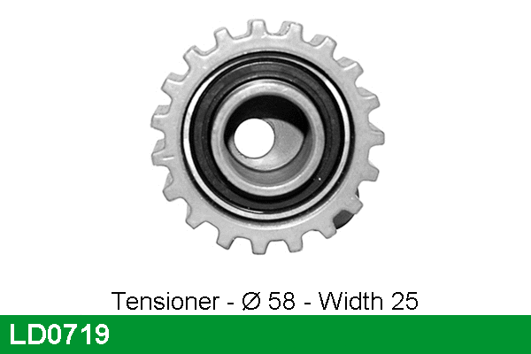 Tensioner Pulley, timing belt (LD0719)