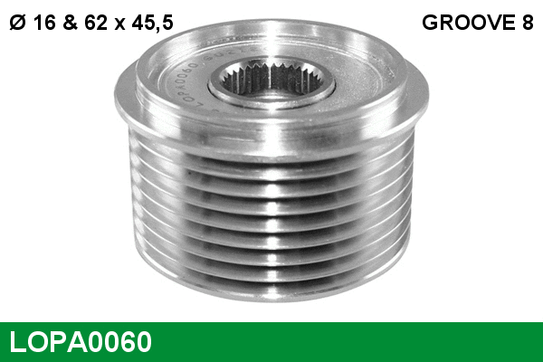 Alternator Freewheel Clutch (LOPA0060)