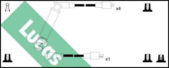 Ignition Cable Kit (LUC7311)