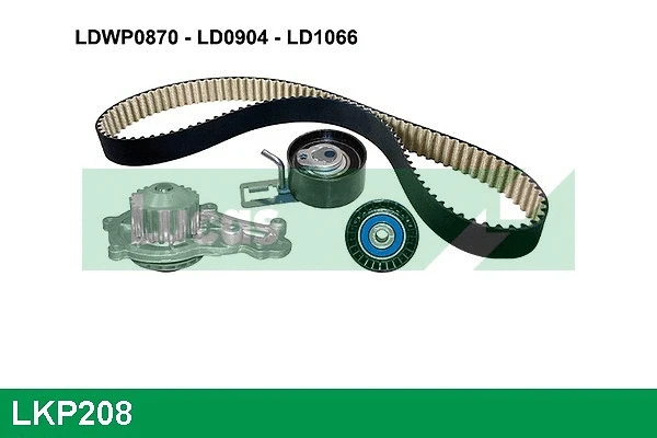 Water Pump & Timing Belt Kit (LKP208)