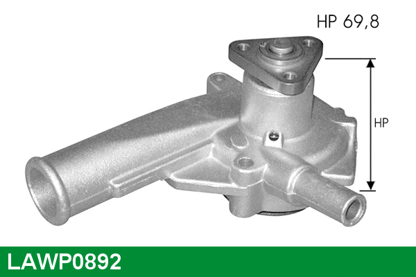 Water Pump, engine cooling (LAWP0892)