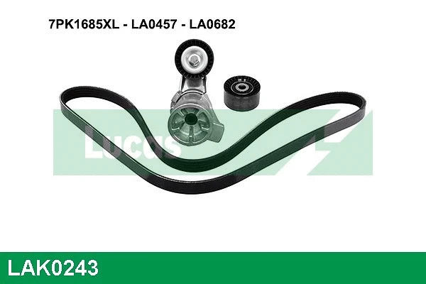V-Ribbed Belt Set (LAK0243)