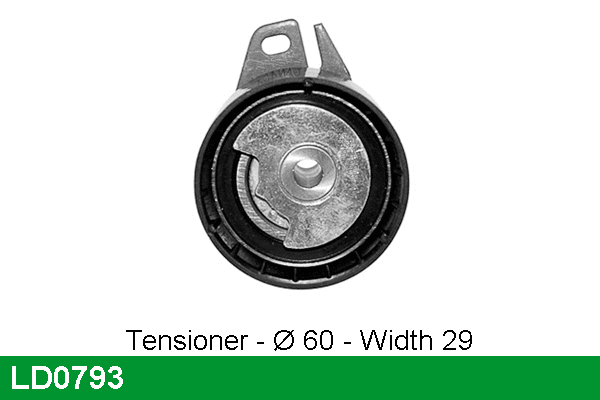 Tensioner Pulley, timing belt (LD0793)