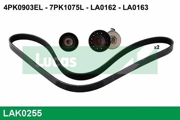 V-Ribbed Belt Set (LAK0255)