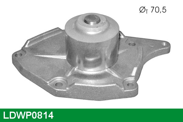 Water Pump, engine cooling (LDWP0814)