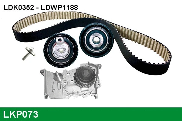 Water Pump & Timing Belt Kit (LKP073)