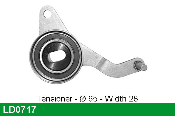 Tensioner Pulley, timing belt (LD0717)