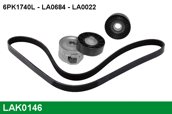 V-Ribbed Belt Set (LAK0146)