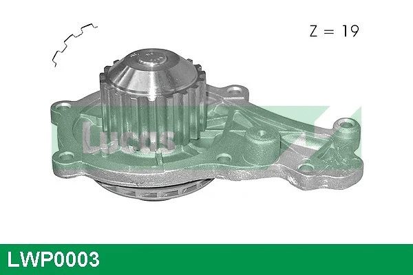 Water Pump, engine cooling (LWP0003)