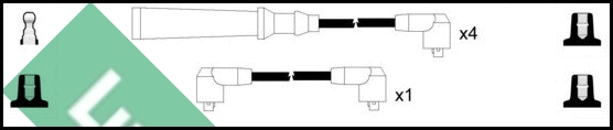 Ignition Cable Kit (LUC4154)