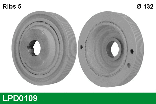 Belt Pulley, crankshaft (LPD0109)