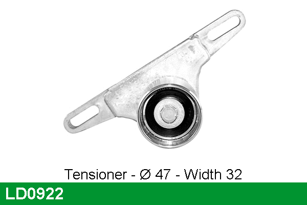 Tensioner Pulley, timing belt (LD0922)