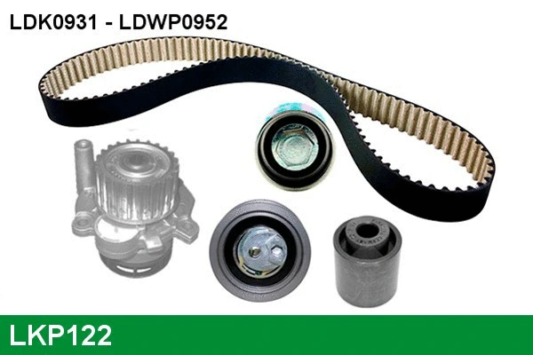 Water Pump & Timing Belt Kit (LKP122)