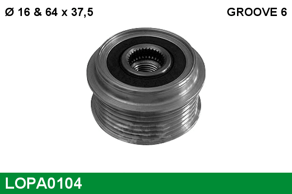 Alternator Freewheel Clutch (LOPA0104)