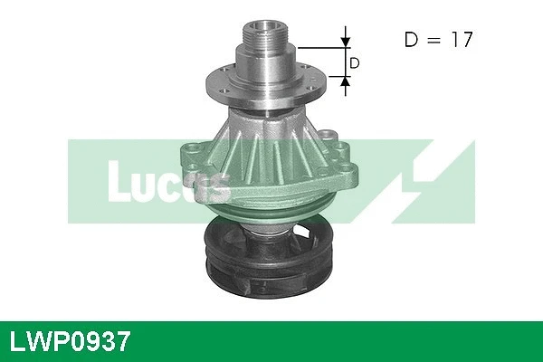 Water Pump, engine cooling (LWP0937)