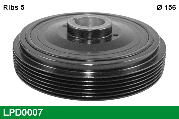 Belt Pulley, crankshaft (LPD0007)