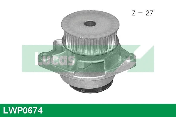 Water Pump, engine cooling (LWP0674)