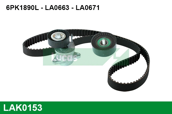 V-Ribbed Belt Set (LAK0153)