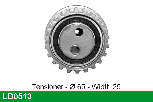 Tensioner Pulley, timing belt (LD0513)