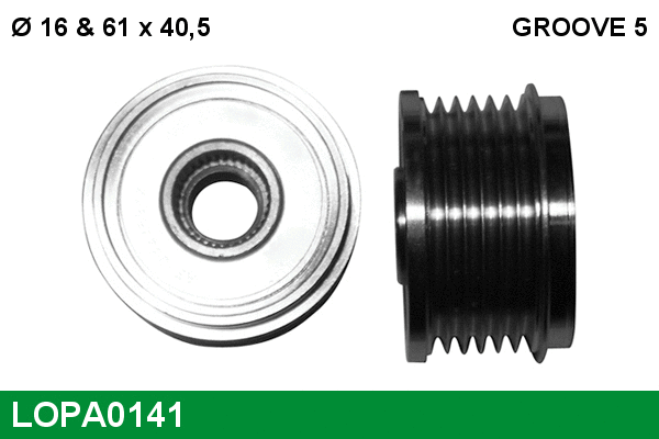 Alternator Freewheel Clutch (LOPA0141)