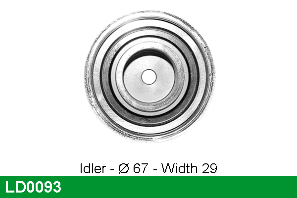 Tensioner Pulley, timing belt (LD0093)