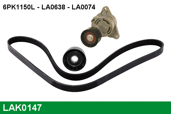 V-Ribbed Belt Set (LAK0147)