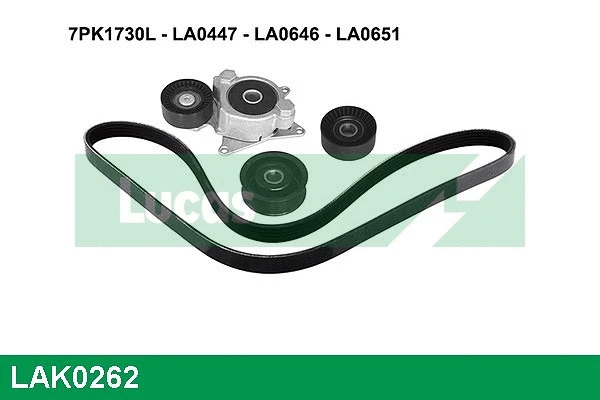 V-Ribbed Belt Set (LAK0262)