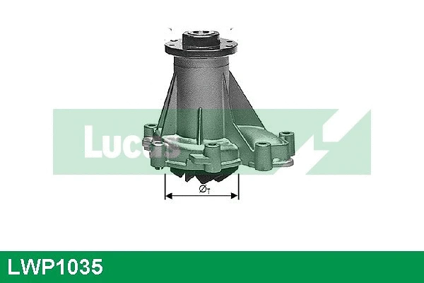 Water Pump, engine cooling (LWP1035)