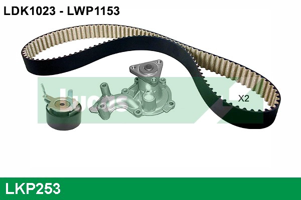 Water Pump & Timing Belt Kit (LKP253)