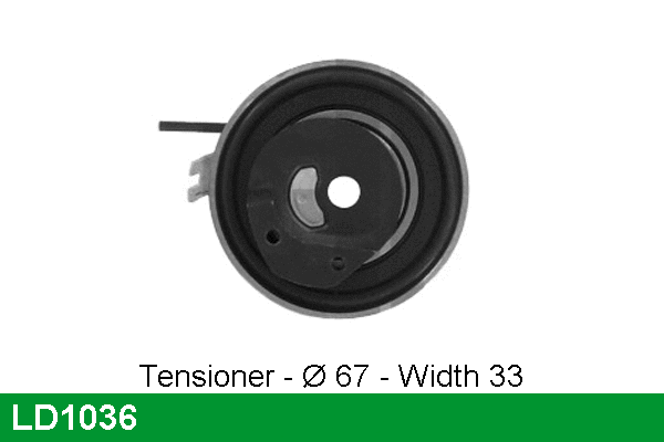 Tensioner Pulley, timing belt (LD1036)
